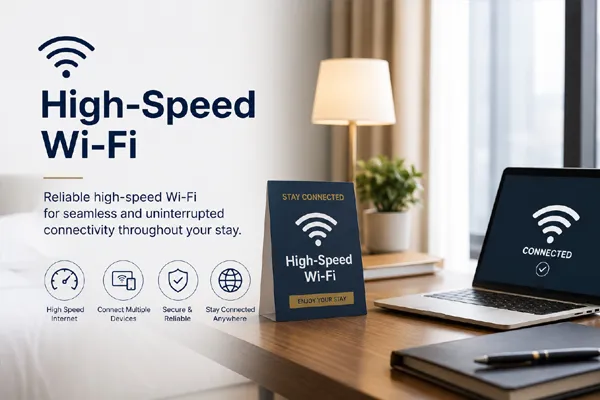 High-speed Wi-Fi connectivity at Ganaka Motel Igatpuri